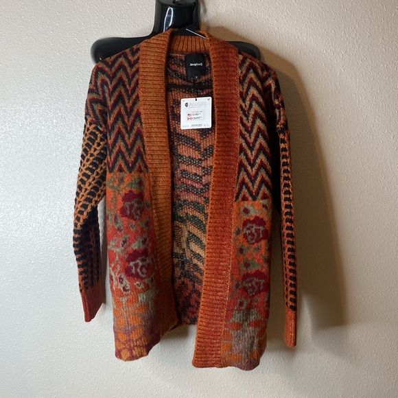 Desigual Multicolored Sweater Size S Designer - Picture 5 of 6